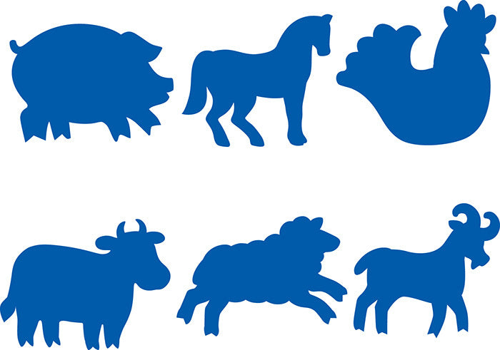 Paint Stampers Farm Animals: Set of 6