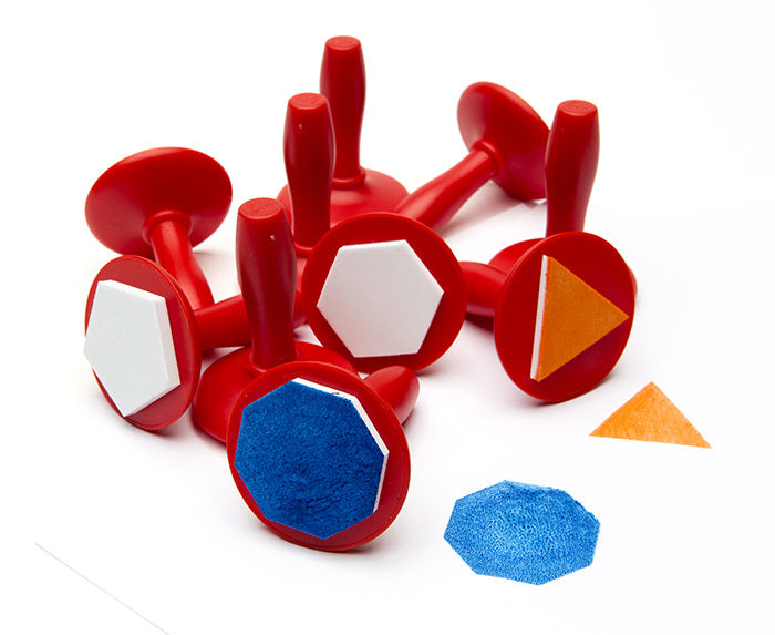 Paint Stampers Geometric Shapes: Set of 10