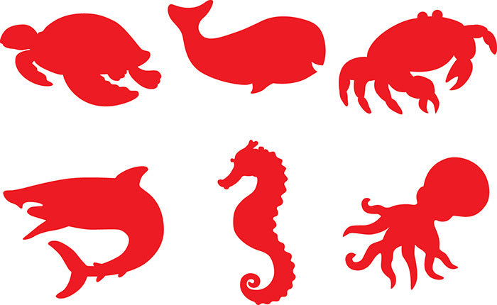 Paint Stampers Sea Life: Set of 6