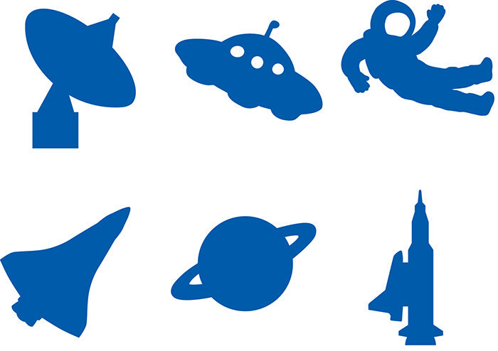 Paint Stampers Space Explorer: Set of 6