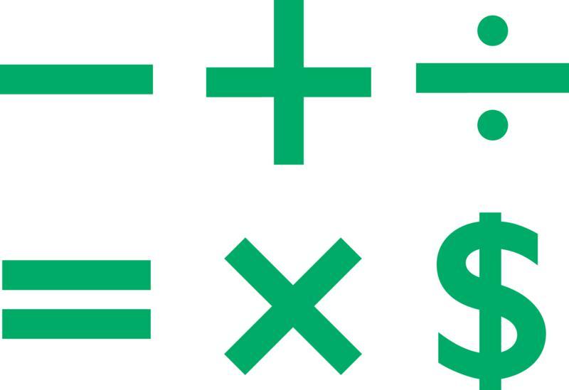 Paint Stampers Math Symbols: Set of 6