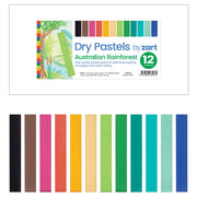 Dry Pastel Australian Rainforest - Pack of 12