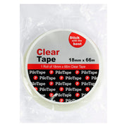 Clear Tape - 18mm x 66mm