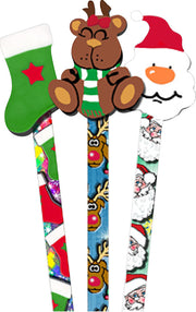 Christmas - Pencil Toppers