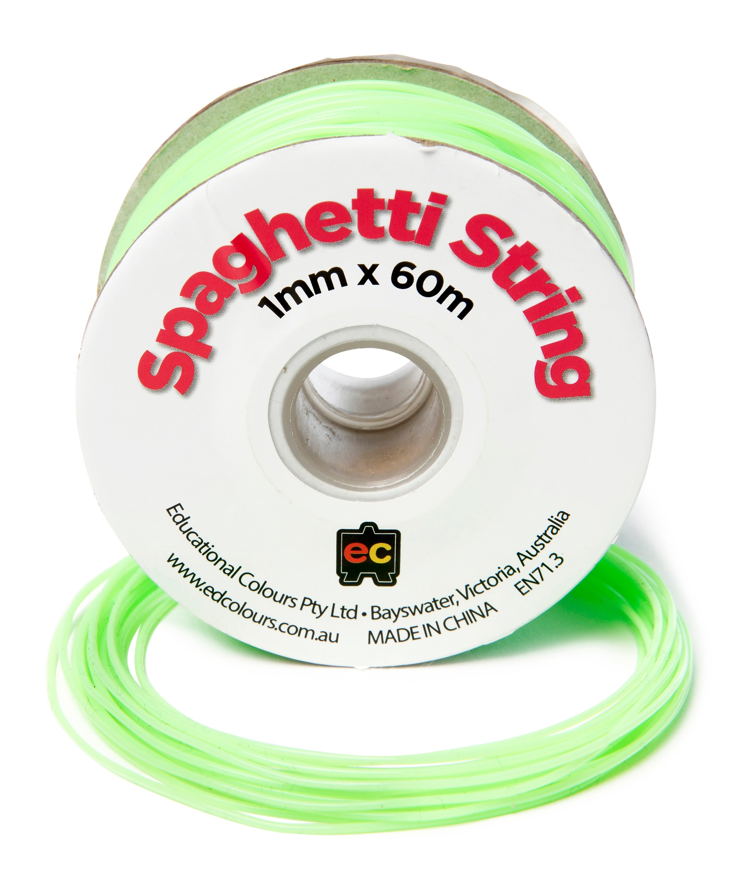 Spaghetti String - Pale Green