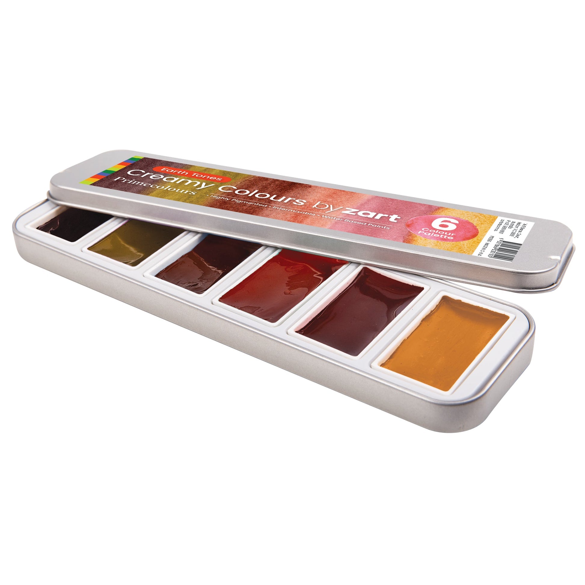 Creamy Colours Watercolours - Earth Tones