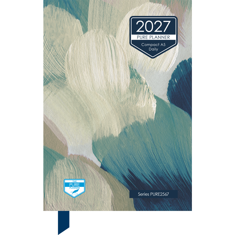 PURE2567 Compact A5 Daily Teacher Planner