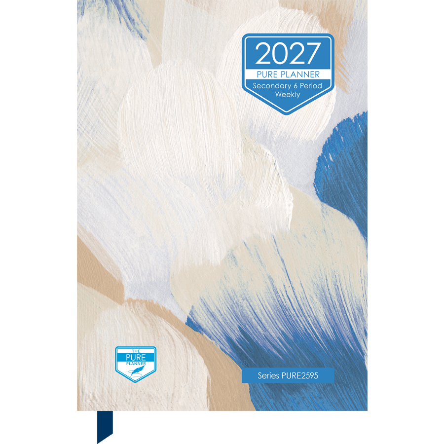 PURE2595 Secondary 6 period weekly teacher planner