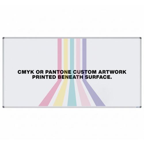 Visionchart Printed Magnetic Whiteboard 2400 x 1200mm Standard Frame (Special Order)