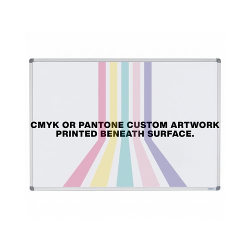 Visionchart Printed Magnetic Whiteboard 600 x 450mm Standard Frame (Special Order)