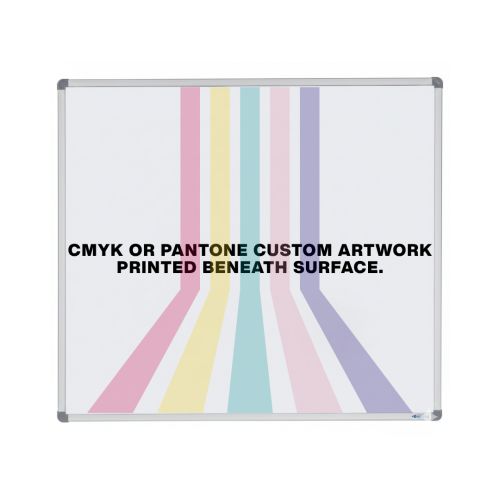 Visionchart Printed Magnetic Whiteboard 900 x 900mm Standard Frame (Special Order)