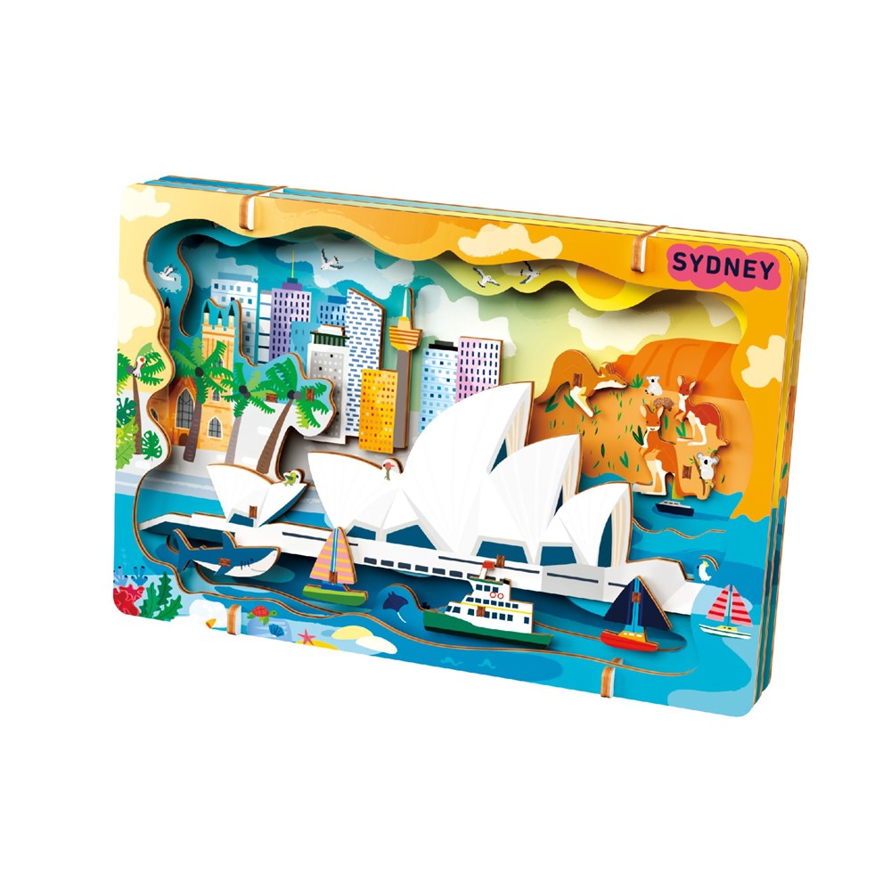 Avenir Create My 3D Cityscape - Sydney - view 3
