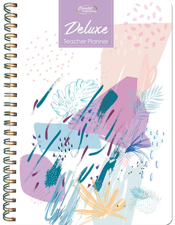 Deluxe Secondary 6-Period Daily Planner 2027 - Passion - A4, Wiro Bound — Createl 2522I — image 1