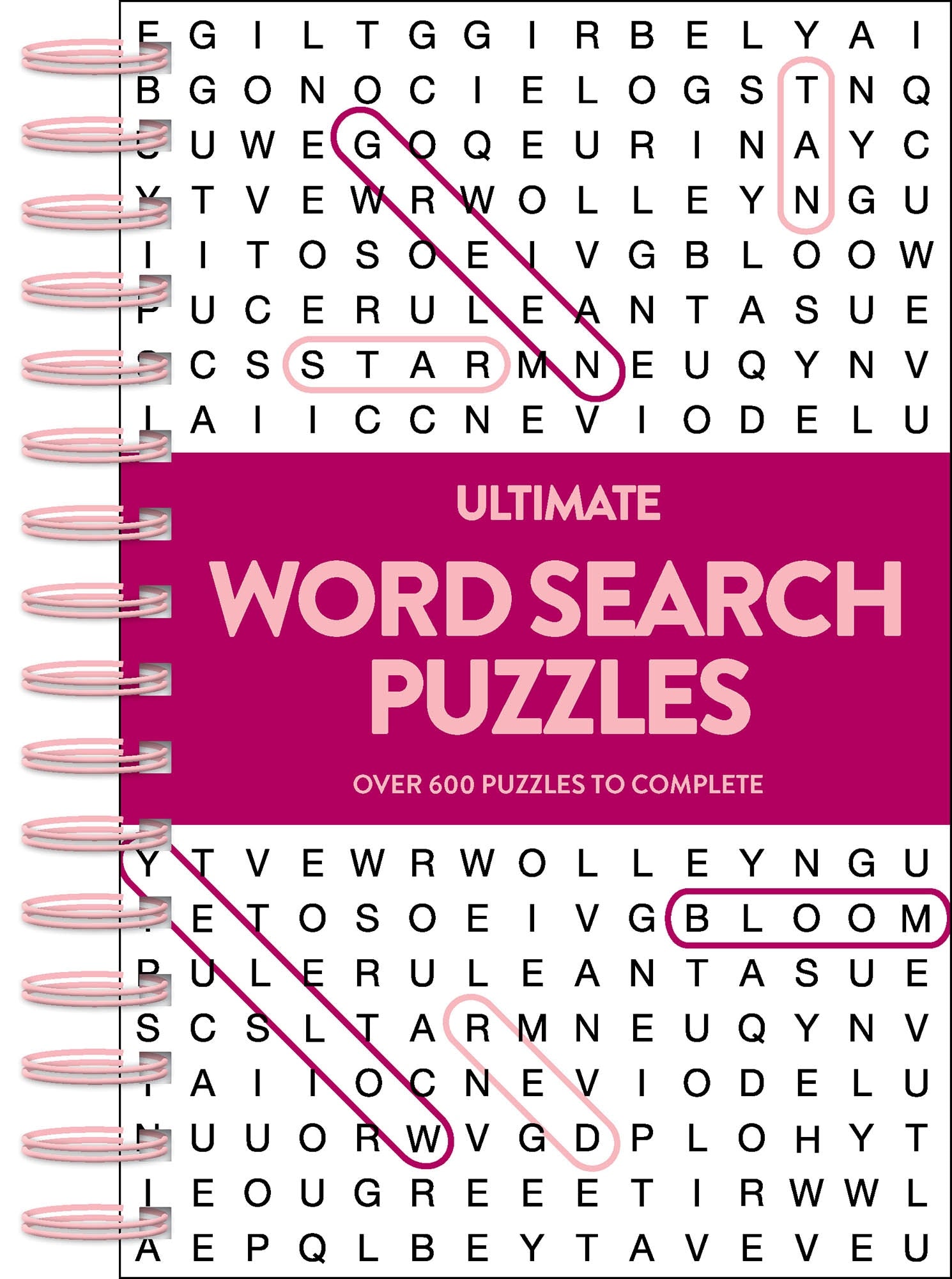 Ultimate 600 Puzzles - Word Search - Plum