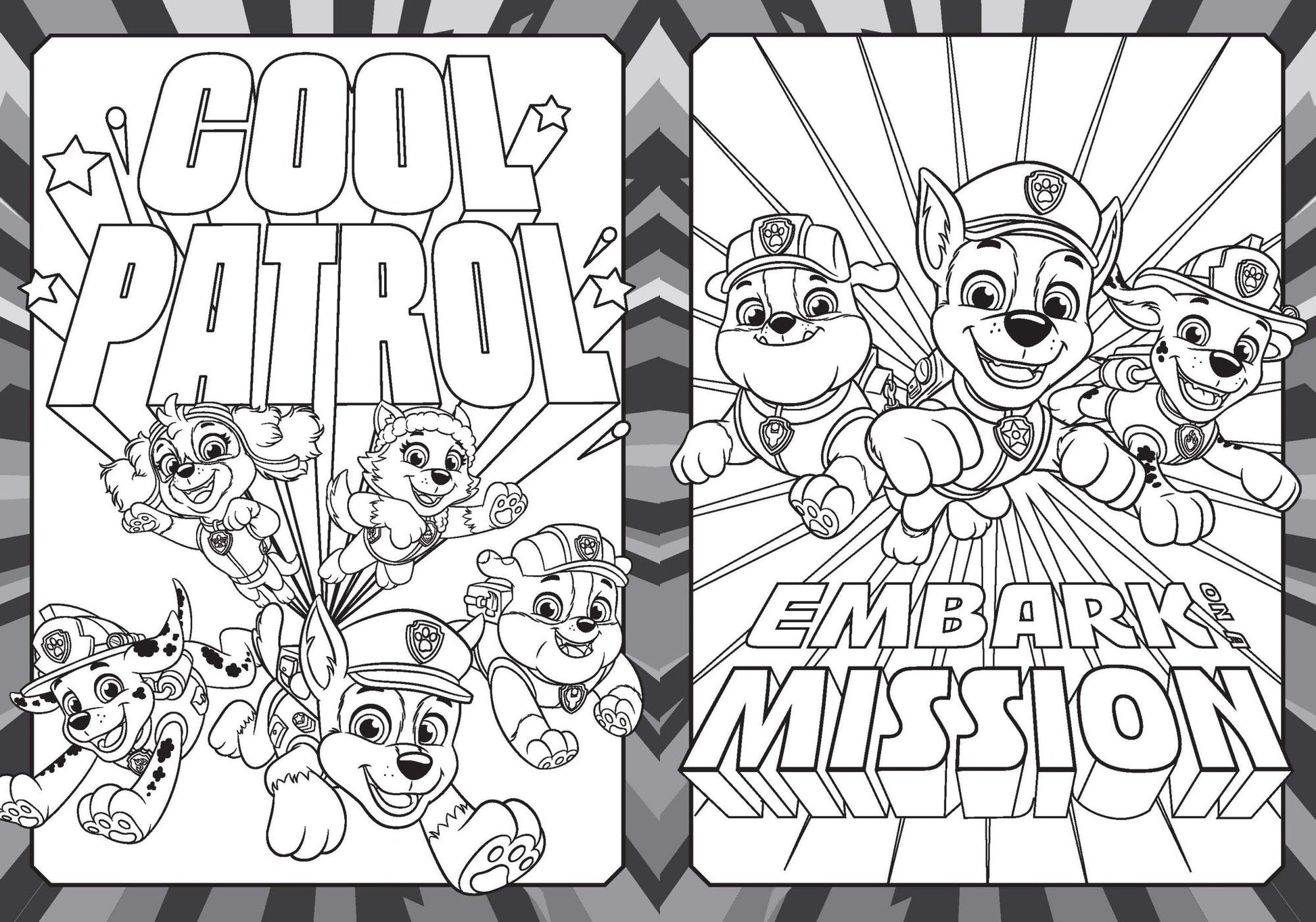 PAW Patrol - 32pp Colouring Book - To the Rescue! — inside page 3
