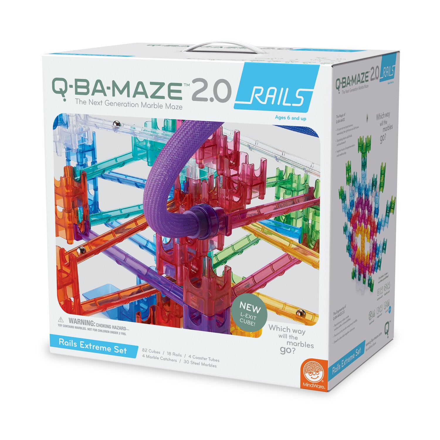 Q-BA-Maze 2.0: Rails Extreme Set