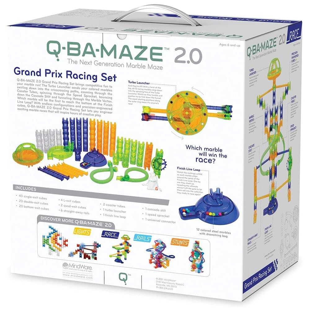 Q-BA-Maze 2.0: Grand Prix Racing Set
