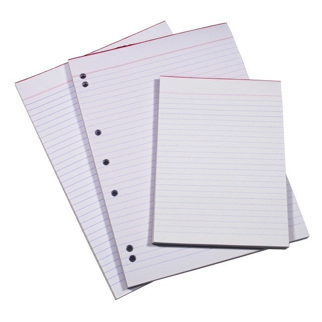 Quill Office Pads (A4) - Bank Ruled: 100 Leaf (Pack of 10)