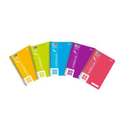 Quill Notebook: A5 70gsm - Assorted 200 Pages (Pack of 5)