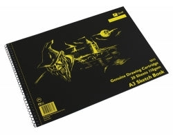 Quill Sketch Book Q533 - A3 Spiral 20 Leaf (Pack of 10)