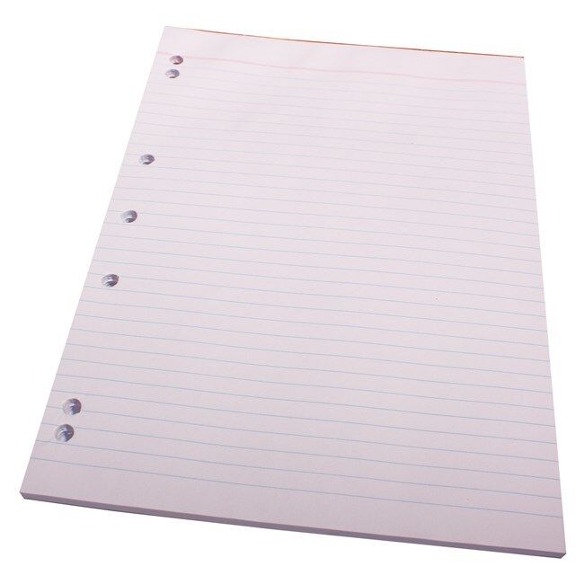 Quill Office Pads (A4) - Bank Ruled: 7 Hole (Single)