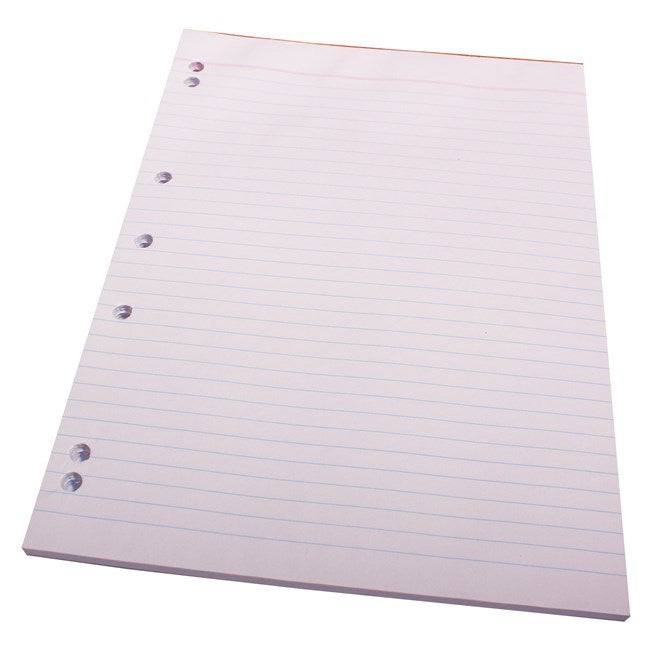 Quill Office Pads (A4) - Bank Ruled: 7 Hole (Pack of 10)