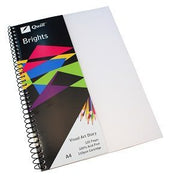 Quill Visual Art Diary - A4 Brights (60 Leaf)