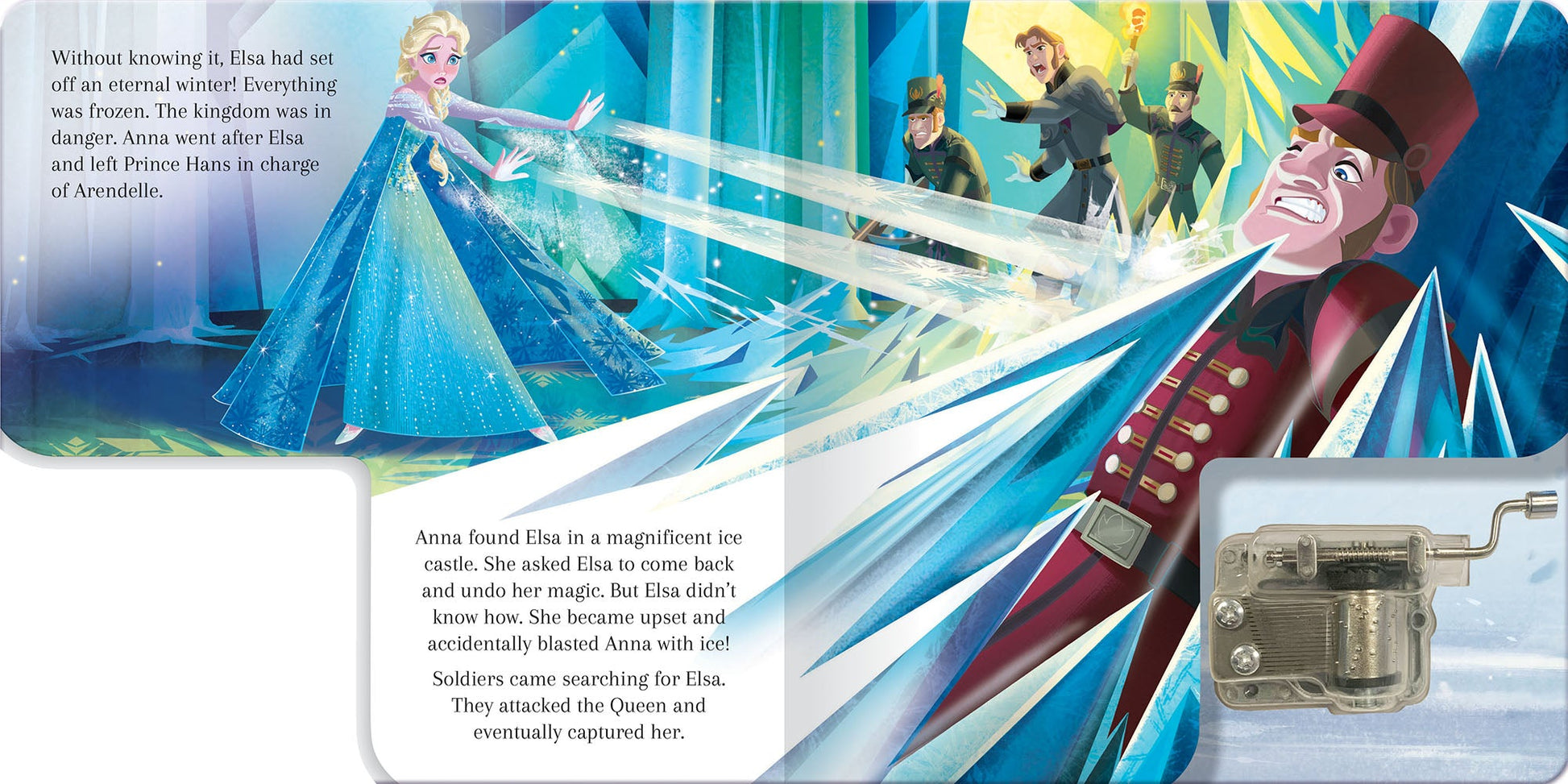 Disney Frozen - Wind-Up Music Box Book — inside page 3
