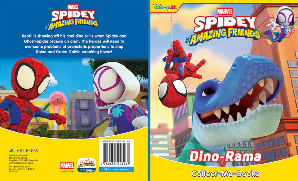 Spidey and His Amazing Friends - Collect-Me Book - Dino-Rama — inside page 7
