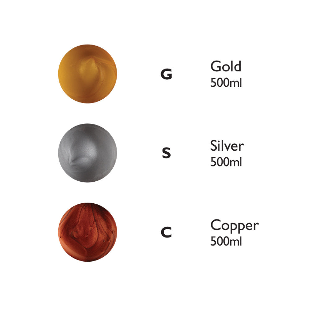 Metallic Rainbow Paint Junior Acrylic Paint 250mL - Copper