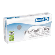 Rapid 26/6 Staples - Pack of 5000