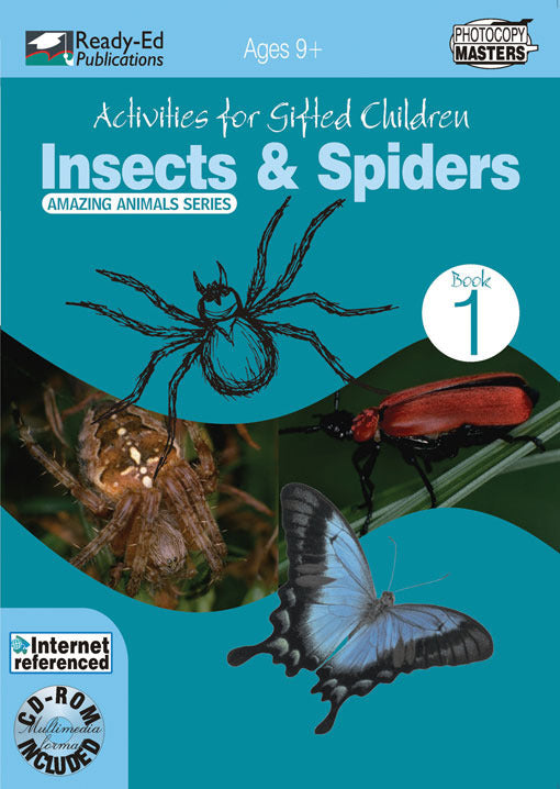 Activities for Gifted Children - Book 1: Insects and Spiders