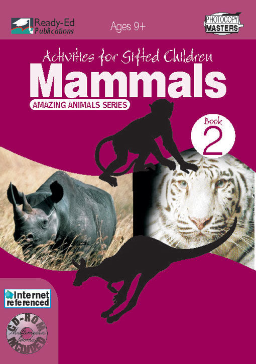 Activities for Gifted Children - Book 2: Mammals