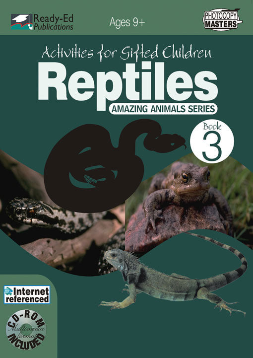 Activities for Gifted Children - Book 3: Reptiles and Amphibians