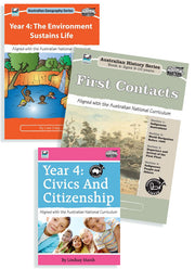 Australian Curriculum Humanities BLM Bundle - Year 4