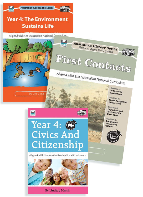 Australian Curriculum Humanities BLM Bundle - Year 4
