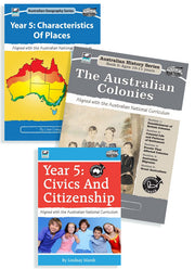 Australian Curriculum Humanities BLM Bundle - Year 5