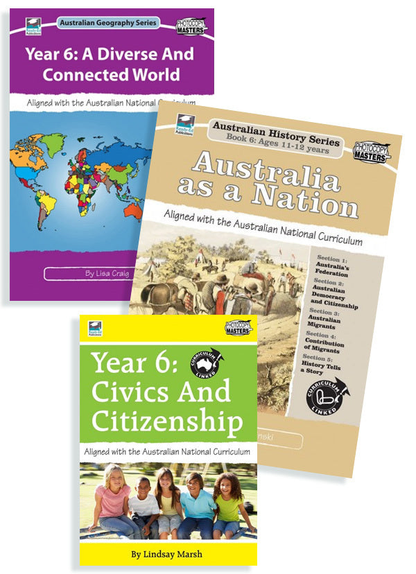 Australian Curriculum Humanities BLM Bundle - Year 6