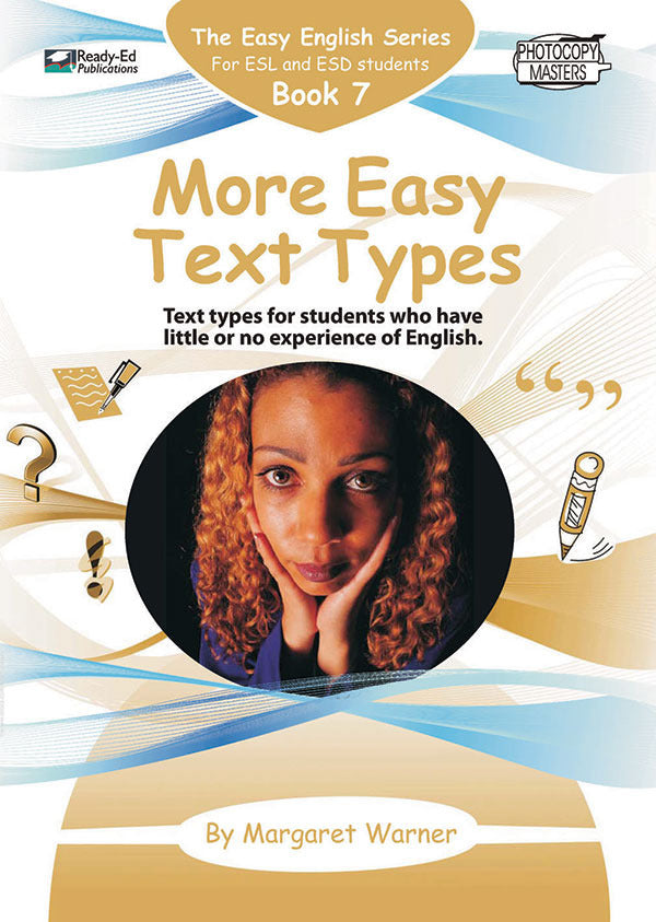 Easy English - Book 7: More Easy Text Types