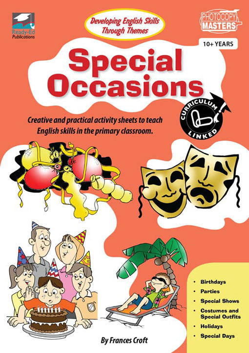 Developing English Skills through Themes - Book 3: Special Occasions