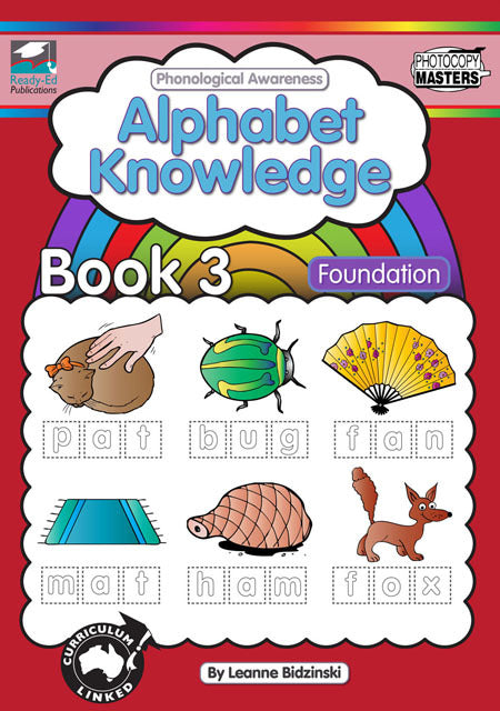 Phonological Awareness Series - Book 3: Alphabet Knowledge