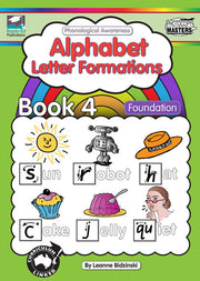 Phonological Awareness Series - Book 4: Alphabet Letter Formation
