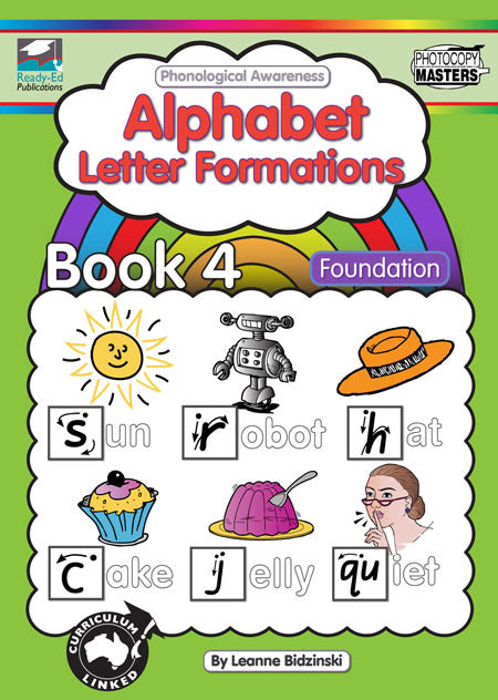 Phonological Awareness Series - Book 4: Alphabet Letter Formation