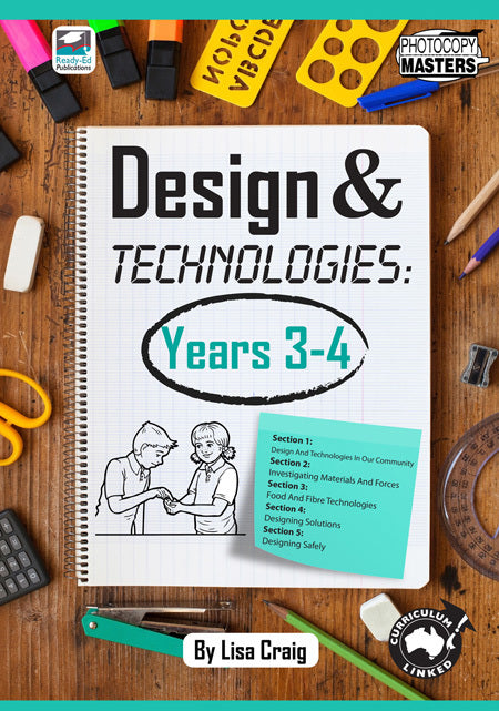 Design & Technologies - Years 3-4