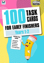 100 Task Cards for Early Finishers - Years 1-2