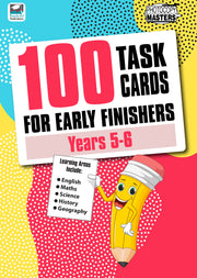 100 Task Cards for Early Finishers - Years 5-6
