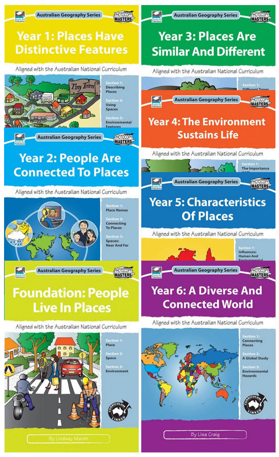 Australian Geography Series - Book Pack