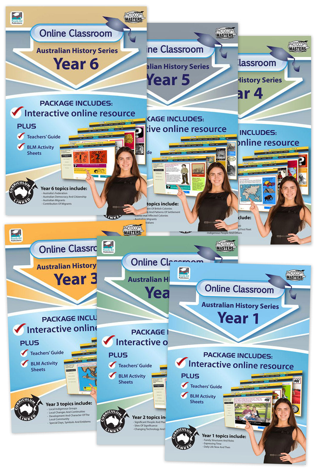 Online Classroom - Australian History Series: Bundle Pack
