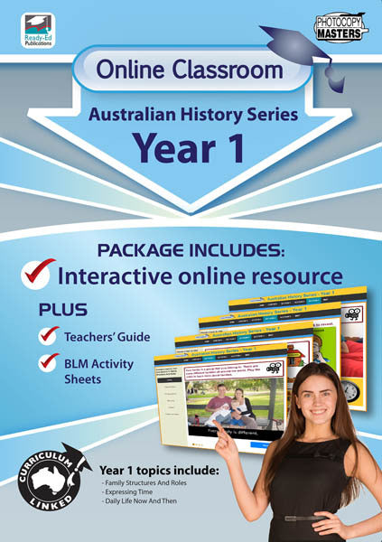 Online Classroom - Australian History Series: Year 1