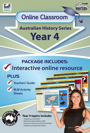 Online Classroom - Australian History Series: Year 4